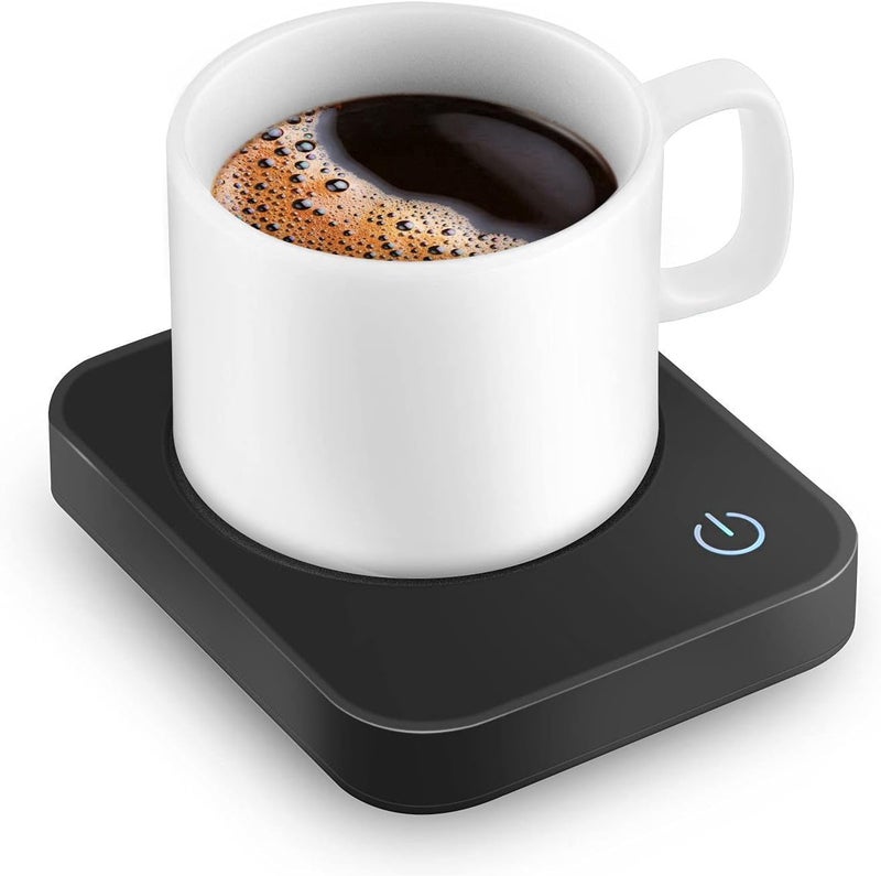 Vobaga Coffee Mug Warmer for Desk with Auto Shut Off & 3-Temp Settings, Coffee Cup Warmer with Smart Safety Alert Home Office Accessory, Perfect for Coffee, Tea, Milk (Mug for Display) - Image 1